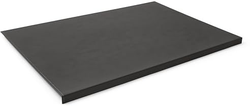 Eglooh - Calliope - Schreibtischunterlage Leder mit Kantenschutz - Desk Mat Groß & Rutschfest - Home Office Zubehör Made in Italy