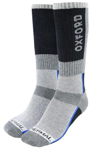 Oxford Products Thermal Motorcycle Oxsocks Winter Riding Motorbike Scooter Socks, Regular