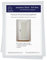Easyblinds Easydoor blind for glazed doors, quick fix instant blind, white, full door wide width, self-adhesive attachments, cut to size and shape as required