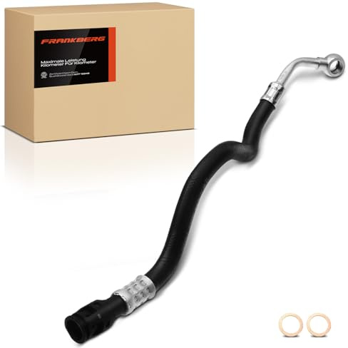 Frankberg 1x Servolenkung Schlauch Kompatibel mit 1er E82 E88 2008-2013 3er E90 E91 E92 E93 2004-2016 X1 E84 2009-2015 Replace# 32416796324