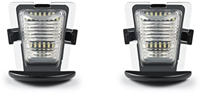 MUUGO LED Kennzeichenbeleuchtung für Jeep Wrangler Jk 2007-2018