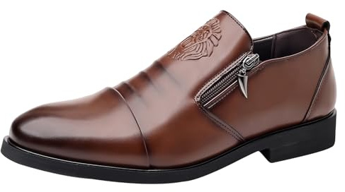 MEIbax Chaussure Homme Ville Mariage Dressing Business Classique Chaussures Élégantes Confortables Derbys Hommes Habillées Chaussure
