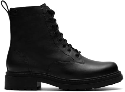 Clarks Orinoco3 Style Womens Black Leather, 4.5