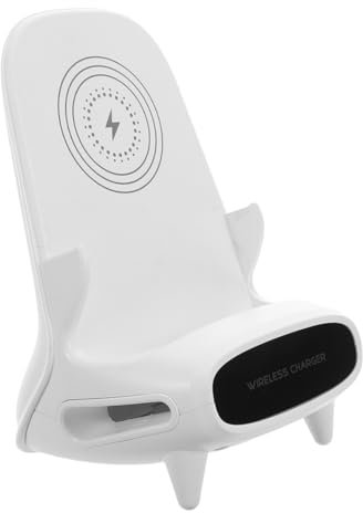 Artibetter Base De Carga para Teléfono Soporte Portátil Carga Inalambrica Accesorio para Escritorio Diseño Elegante