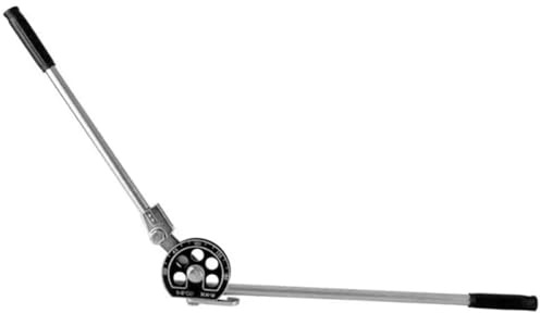 SynapSYA Rörböjare rörböjare aluminiumrör rostfritt stål 180° tunnvägg rörböjare manuell kopparrör bock för böjning olika kopparrör för koppar, mässing, aluminium (stil B)
