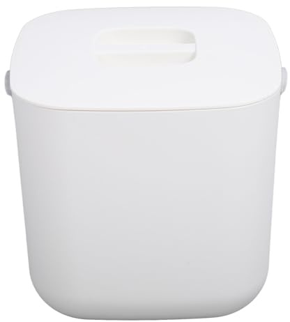 Aramox Minidiskmaskin, Bärbar ABS PC-diskmaskin med 18W USB-ström, 45KPa Sug, 360 Graders Rengöring och 15 Min Automatisk Avstängning för Användning med Skov i Hemmet (Vit hink)