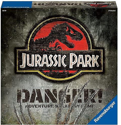 Ravensburger Jurassic Park Danger, Brettspiel, 2-5 Spieler, ab 10 Jahren