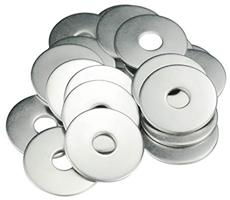 Unterlegscheiben M8 Große, MeHurr 20 Stück Beilagscheiben Edelstahl A2 V2A 304, Karosseriescheiben Unterlegscheibe M8 x 30mm, Metallscheiben für Schrauben & Muttern & Gewindestange