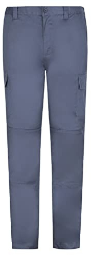 MISEMIYA - PANTALÓN Hombre DE Trabajo MULTIBOLSILLO Uniforme Laboral Industrial Taller MECÁNICO TÉCNICO Fontanero ALBAÑIL Ref.9100-44, Gris
