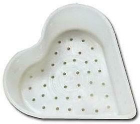 Heart Shaped Cheesemaking Mould Make Soft Cheeses Such as Brie or Neufchatel