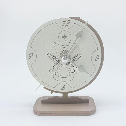 Doni Bomboniere 6 unidades Bombonera Comunión Reloj Sagrados Niño Cáliz Hostia Masculino Niña Madera Grabado Femenino Ideas Originales Económica Completa