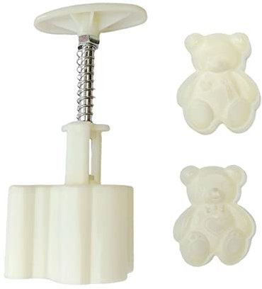 50 g Kunststoffmaterial Mondkuchenform Bierform Stempel Mond Kuchen Formen für Mitte Herbst Festival DIY Backen Mondkuchen Verwendung Gebäck Werkzeuge Professionell