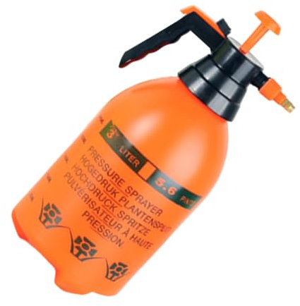 Fiorky 3L Druck-Gartensprüher, verstellbare Düse, tragbare handbetriebene Drucksprühflasche, Drucksprüher, Rasen- und Gartenpflege/Bewässerungsspray, Unkrautvernichter/chemisches Wasser