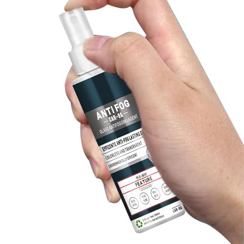 2STK Antibeschlagspray Brille - 100ML Beschlagschutz Spray, Brillen Antibeschlag Spray Für Schwimmbrillen Und Taucherbrillen, Antibeschlag Spray Spiegel Bad, Visier Beschlagschutz Scheiben