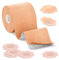BLOOMORA Boob Tape Essential – Remonte Sein Adhesif | Bande Adhesive Poitrine | Breast Tape Lift | Convient aux Fortes Poitrines | Body Tape 5 cm | Beige | Cache-Tétons Silicone Réutilisables