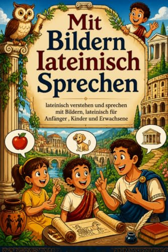 Mit Bildern lateinisch sprechen: lateinisch verstehen und sprechen mit Bildern, lateinisch für Anfänger , Kinder und Erwachsene
