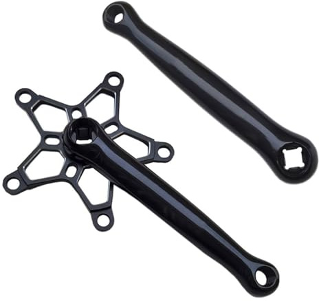 Oxtxuzdm Aluminiumlegierung Fahrräder Kurbelarm 170 Mm Fahrrad Set Ersatz Für Mountainbikes Set Pedal Kurbelarm