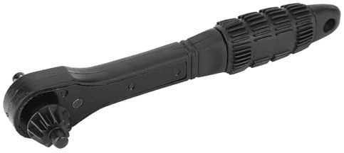 TOPINCN Dual-use Ratchet Wrench Drill Chuck Key Wrench Professional Design for Electric Drills, Suitable for Home Renovations, Long Service Life