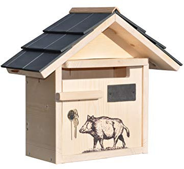 Cassetta delle Lettere in Legno CREASTUCE: Cinghia Corta Prestige