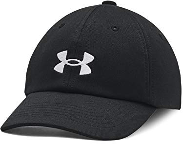 Under Armour Mädchen UA Play Up Hat Verschluss, Schwarz (001)/Halo Grau, Einheitsgröße, S