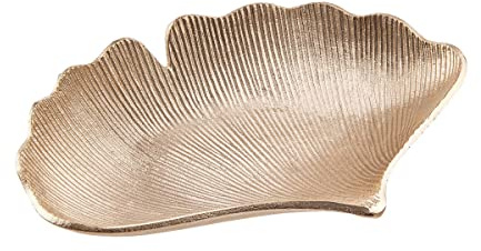 BUTLERS GOLDEN Nature Deko-Schale Gingkoblatt B 26 x T 22cm