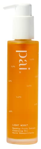 Pai Skincare Light Work Cleansing Oil for Face 100ml, Brightening Rosehip Oil Cleanser for SPF & Make-Up Removal, for All Skin Types, Vegan Face Cleanser for Blemishes & Dehydration