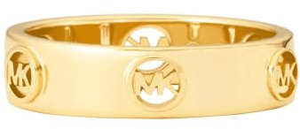 Michael Kors - PREMIUM Ring Gold Ton Silber für Damen MKC1550AA710;6
