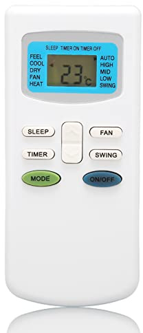 Garsent Mando a Distancia Universal para Aire Acondicionado Compatible con , Dronic, Klimaire, Pioneer, Ciac, Airton, Dronic, Fujico, Universal Asia, Airmaster, Ayre, Titan