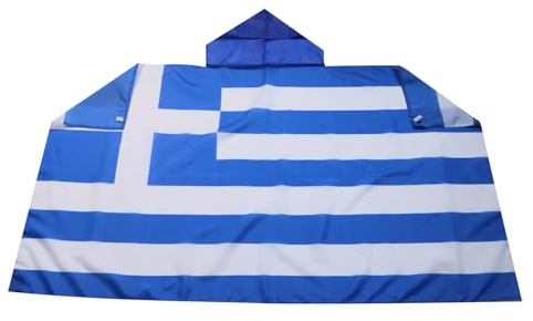 AZ FLAG Umhang Griechenland 150x90 cm Griechische Leichtes Polyester