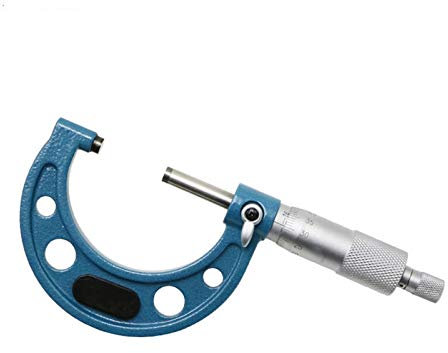 Bügelmessschraube 25-50mm Außenmessgerät innerhalb von 0,01 mm Mikrometer (Size : 125 150mm)