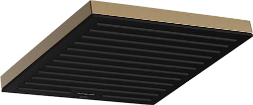 hansgrohe Kopfbrause Pulsify E, Brausekopf 260mm, Duschkopf Regendusche mit 1 Strahlart, Brushed Bronze