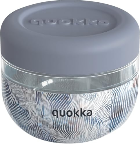 Quokka BUBBLE ZEN | CONTENITORE PER CIBO IN MS CON COPERTURA IN SILICONE 500 ML