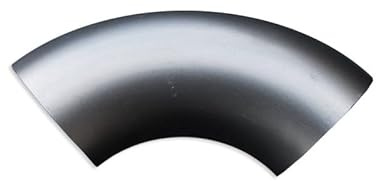 Edelstahl Tuyau Coudé Tube en Acier Inoxydable Sans Soudure Coude d'échappement Coude de soudure Adaptateur de tuyau Raccord de soudure 90 degrés 48mm Épaisseur de paroi: 1,5mm Coude d'échappement
