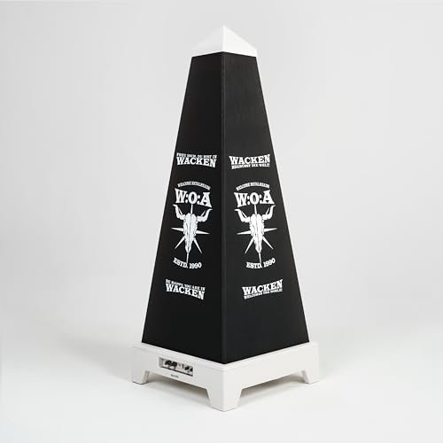 XOUNTS 360° Soundsystem Bundle White - inkl. Wacken Tower Black Style Cover, LED Modul, Bluetooth Modul