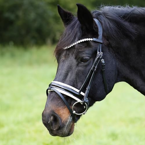 Heinick Trense Motion Lack Zaumhaken Weiss Schnellwechselsystem ~ Warmblut ~