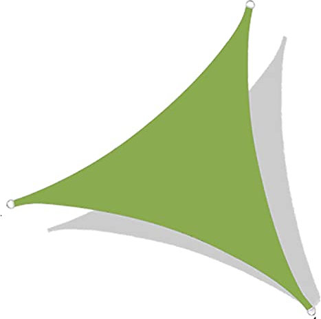 Vela ombreggiante Triangolare 6x6x6 m Impermeabile,Tenda da Sole per Patio Impermeabile,Vela Parasole Esterna Impermeabile,per Balcone Esterno Tetto Giardino