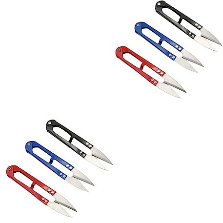 SEWOART Stk Stickerei-Clipper Trimmzange Schere zum Schneiden von Stoffen Bastelschere spitzmaschine kantenschleifmaschine zwiebelschneider Stoffschere Nähschere Fadenschneider