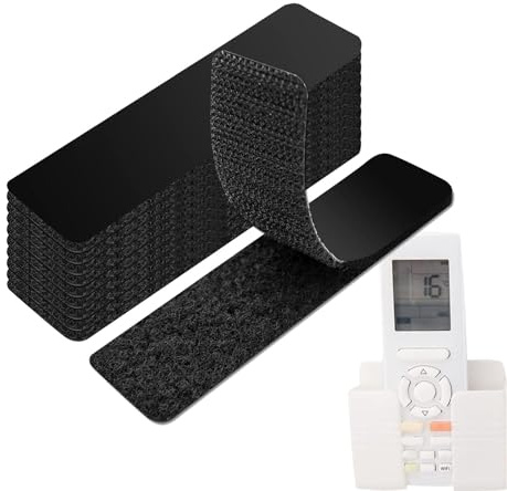 Doppelseitiges Klebeband, strapazierfähig, Klettband - Selbstklebendes Trägerband in quadratischer Größe - Flexibles, strapazierfähiges doppelseitiges Klebeband, dauerhafte Haftung für Glas, Metall, H
