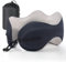 Radikor Cuscino da Viaggio, Cuscino Aereo Viaggio Memory Foam, Cuscino Cervicale da Viaggio Ergonomico Travel Neck Pillow con Borsa per Trasporto per L'ufficio Dell'auto Dell'aereo Casa
