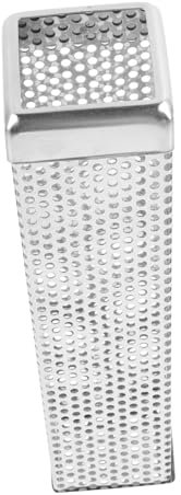 FONDOTIN Boîte à Fumer pour Barbecue Copeaux De Fumoir Portable Acier Inoxydable Accessoire pour Grillades