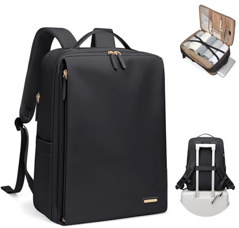 GOLF SUPAGS Sac à Dos élégant Pour Ordinateur Portable Pour Femme, Approuvé Par Les Compagnies Aériennes, Voyage, Travail, école, Sac à Dos Décontracté Pour Ordinateur Portable de 17,3 Pouces