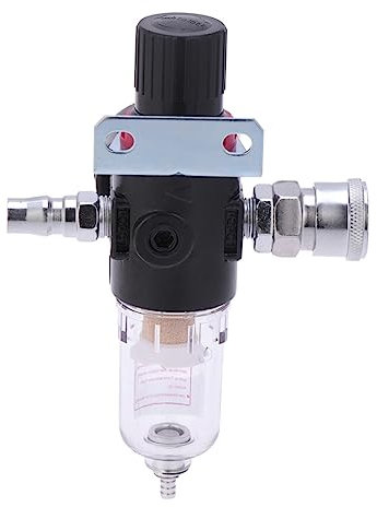 iplusmile Valve Pressure Regulator Air Treatment Unit Filter and Gauge for Unilateral Horn Type Applications