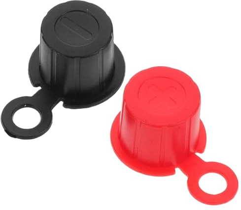 BESTYASH Coperchi Terminali Batteria Auto in Plastica Copertura Protettiva Isolante per Terminali Batteria Adatti per Auto e Barche