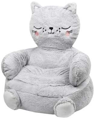 WEB2O Sitzsack für Kinder, in Katzenform, 45 cm
