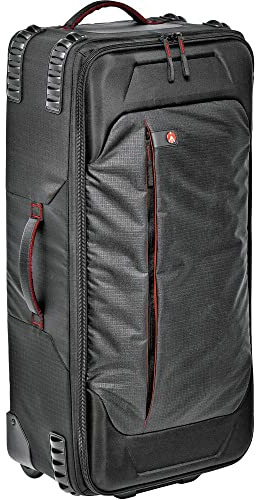 Manfrotto Trolley Pro Light LW-88W-2 Fotorolltasche, Large, für Beleuchtungsgeräte, Geeignet für EIN Komplettes Beleuchtungsset mit Kameraschutzsystem für Fotografen und Videografen
