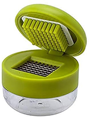 MSC International MSC Intetnational Joie Garlic Dicer, Stainless Steel Blades, BPA Free and FDA Approved, One Size, Green