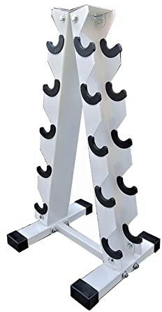 belund Hantelständer, Hantelständer, Hantelscheiben, Kettlebells, Hantelständer, Hantelhalter, Aufbewahrung for Das Fitnessstudio Zu Hause (nur Ständer)