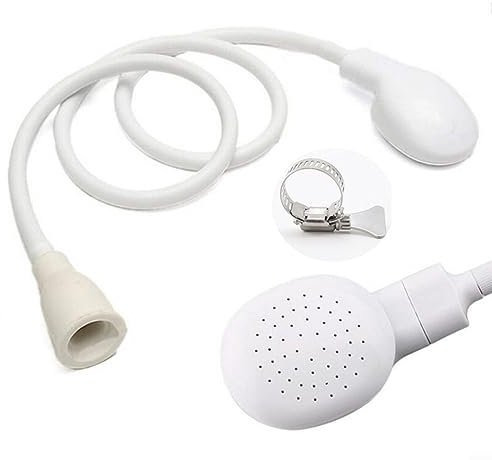 Rubinetto Doccia Spray Tubo Doccia Tubo Doccia Bagno Lavandino Spray Attacco Testa Lavaggio Animali Domestici Soffione Doccia o Pet Bathing, Toelettatura