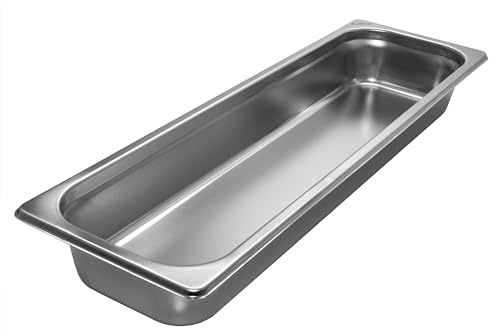 AcMax GN 2/4 Gastronormbehälter GN-Behälter Edelstahl Tiefe 65mm Gastronorm