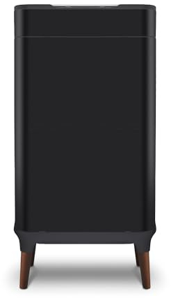 Tower T938022BLK Ozone Sensor Bin with Legs, Large 65L, Hands Free Opening, Carbon Filter, Black